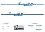 Vrachtauto decal 1:50 Freight Line Europe ( trailer ), Verzenden, Nieuw, Bus of Vrachtwagen, Overige merken