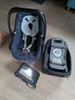 Maxi cosi pebble met Isofix base en auto spiegel, Ophalen, Gebruikt, Isofix, 0 t/m 13 kg
