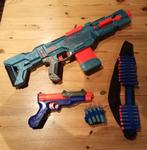 Nerf NIEUWSTAAT oa Elite 2.0 ECHO CS-10 en munitiegordel, Ophalen of Verzenden, Zo goed als nieuw