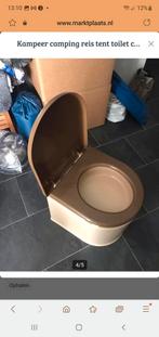 Kamperen Camping toilet emmer wasbak waterkan waterbak etc, Ophalen, Zo goed als nieuw