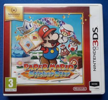 Paper Mario Sticker Star - 3DS beschikbaar voor biedingen