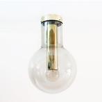 Super mooie vintage Raak grote plafondlamp messing, Ophalen, Gebruikt