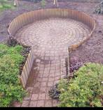 Tuincirkel kasseien, Tuin en Terras, Tegels en Klinkers, Ophalen, Gebruikt, Overige typen, Natuursteen