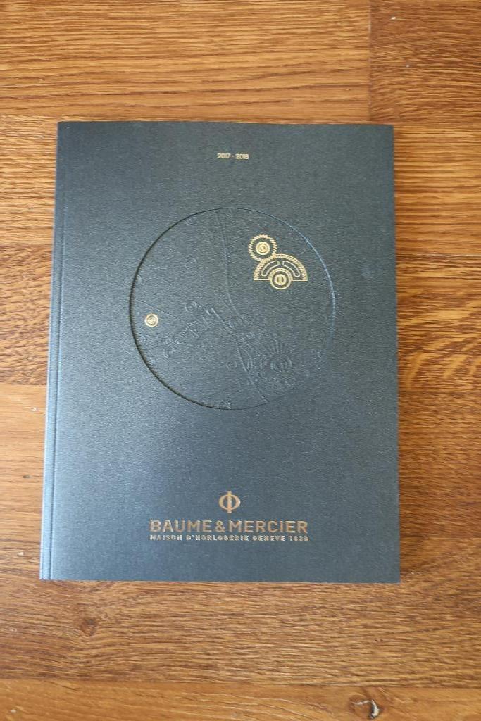 horloge boekje Baume en mercier, Boeken, Hobby en Vrije tijd, Zo goed als nieuw, Overige onderwerpen, Ophalen of Verzenden