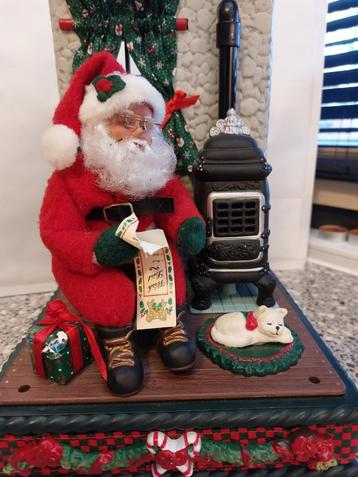 Kerstman Santa Holiday Creations potkachel editie 1995  beschikbaar voor biedingen