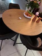 Ronde eettafel - 120cm - Stevig onderstel, Modern, klassiek, industrieel, 100 tot 150 cm, Ophalen of Verzenden, Zo goed als nieuw