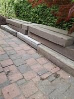 Stenen bielzen, Tuin en Terras, Bielzen en Borders, Ophalen, Gebruikt, Beton, Biels