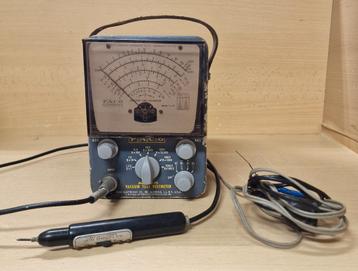 Paco V-70 – Vacuum Tube Voltmeter + AC-DC VTVM Probe – As is beschikbaar voor biedingen
