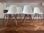 Vitra Eames eetkamerstoelen, Ophalen, Gebruikt, Wit, Metaal