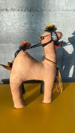 Dromedaris van leer vintage, Ophalen of Verzenden