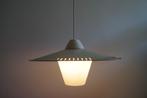 vintage design hanglamp stijl Kalff Anvia Hala metaal glas., Huis en Inrichting, Lampen | Hanglampen, Gebruikt, Ophalen of Verzenden
