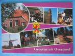 Ansichtkaart: Overijssel, Groeten uit..., Gelopen, Ophalen of Verzenden, Overijssel, 1980 tot heden