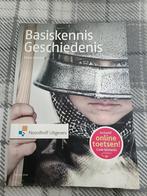 Basiskennis geschiedenis tweede druk, Gelezen, Ophalen of Verzenden, Noordhoff Uitgevers, Overige onderwerpen