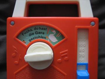 5 fisher price  radio music box met Duitse liedjes :  beschikbaar voor biedingen