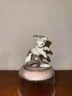 Lladro - cat and mouse figure, Antiek en Kunst, Ophalen of Verzenden