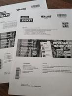 Entree tickets, Tickets en Kaartjes, Eén persoon