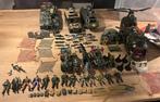 Leger Speelgoed Set - Helikopter, Tanks, Poppetjes, Ophalen of Verzenden, Gebruikt