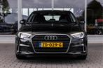 Audi A3 Limousine 1.5 TFSI Pro Line Plus | Carplay | NL Auto, Stof, Gebruikt, USB, Zwart