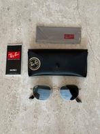 RayBan Hexagon 48mm, Sieraden, Tassen en Uiterlijk, Zonnebrillen en Brillen | Heren, Ophalen of Verzenden, Zo goed als nieuw, Zwart