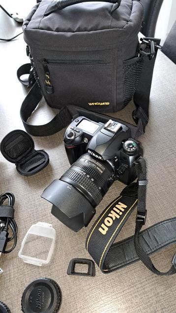 Nikon D70S + Nikonlens 18/70 mm ...GEHEEL COMPLEET I.Z.G.S.T beschikbaar voor biedingen
