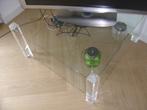 Tafel glas Bor design, Ophalen, 50 tot 100 cm, 50 tot 100 cm, Minder dan 50 cm