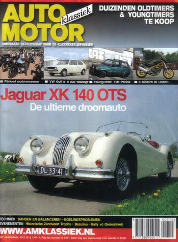 AMK 7 2012 : : VW Golf - Fiat Panda - Jaguar XK140 - Ducati beschikbaar voor biedingen