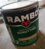 Rambo pantserbeits schutting kleurloos (gratis), Doe-het-zelf en Verbouw, Verf, Beits en Lak, Beits, Gebruikt, Ophalen, Minder dan 5 liter