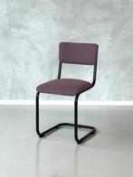 Retro sledestoelen nieuw eetkamerstoelen paars prijs p/stuk, Metaal, Overige kleuren, Nieuw, Ophalen of Verzenden