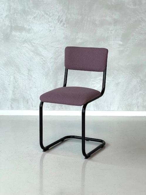 Retro sledestoelen nieuw eetkamerstoelen paars prijs p/stuk, Huis en Inrichting, Stoelen, Nieuw, Vijf, Zes of meer stoelen, Hout