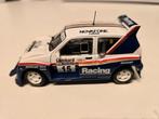 MG Metro 6r4 1/43, Ophalen of Verzenden, Gebruikt, Auto, Overige merken