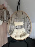 Beige hangstoel, Huis en Inrichting, Stoelen, Ophalen, Zo goed als nieuw, Overige kleuren, Eén