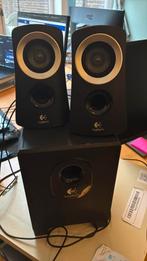 Logitech speakersysteem met subwoofer, Computers en Software, Pc speakers, Ophalen, Zo goed als nieuw