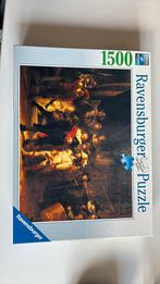 Ravensburger puzzle de Nachtwacht, Hobby en Vrije tijd, Denksport en Puzzels, Ophalen of Verzenden, 500 t/m 1500 stukjes, Zo goed als nieuw