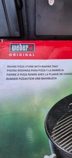 Weber Pizzasteen., Tuin en Terras, Houtskoolbarbecues, Ophalen, Zo goed als nieuw, Weber