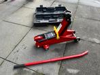 Ferm Garagekrik 2000kg - Zo goed als nieuw!, Auto diversen, Krikken, Ophalen, Zo goed als nieuw, Hydraulisch, Garagekrik