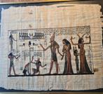 Handgeschilderde Egyptische Papyrus, Ophalen of Verzenden