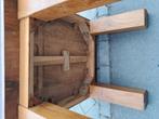 Teak houten tafel, Huis en Inrichting, Tafels | Bijzettafels, Ophalen, Zo goed als nieuw, X, 75 cm of meer