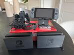 Nintendo Switch (model 2019) + accessoires, Met 2 controllers, Zo goed als nieuw, Met harde schijf, Ophalen