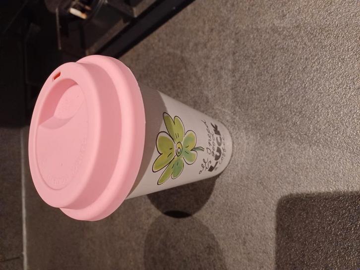 Blondelicious coffee to go, Huis en Inrichting, Keuken | Servies, Kop(pen) en/of Schotel(s), Overige stijlen, Ophalen of Verzenden
