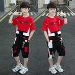 Boys Summer Suit Sports Fashionable Short set with shoes, Ophalen of Verzenden, Nieuw, Overige maten