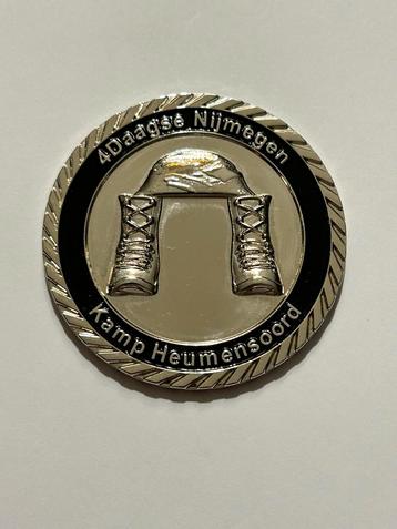 Heumensoord-coin met officieel 4daagse logo beschikbaar voor biedingen