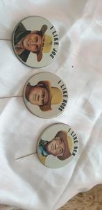 Bonanza grote button met speld 3 ,,stuks, Ophalen of Verzenden, Zo goed als nieuw, Overige onderwerpen