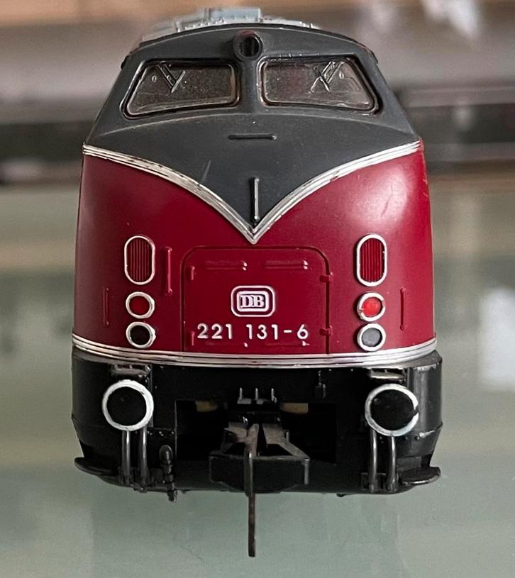 Fleischmann Diesel HO V200 DB 221 131-6, Hobby en Vrije tijd, Modeltreinen | H0, Gebruikt, Locomotief, Gelijkstroom, Fleischmann