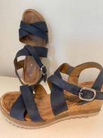 Sandalen Gabor. Maat 39. Blauw., Blauw, Gabor, Gedragen, Sandalen of Muiltjes
