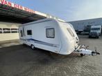 Hobby Excellent 560 KMFE Mover Airco 6 Persoons, Caravans en Kamperen, Caravans, Rondzit, Bedrijf, Schokbreker, 5 tot 6 meter