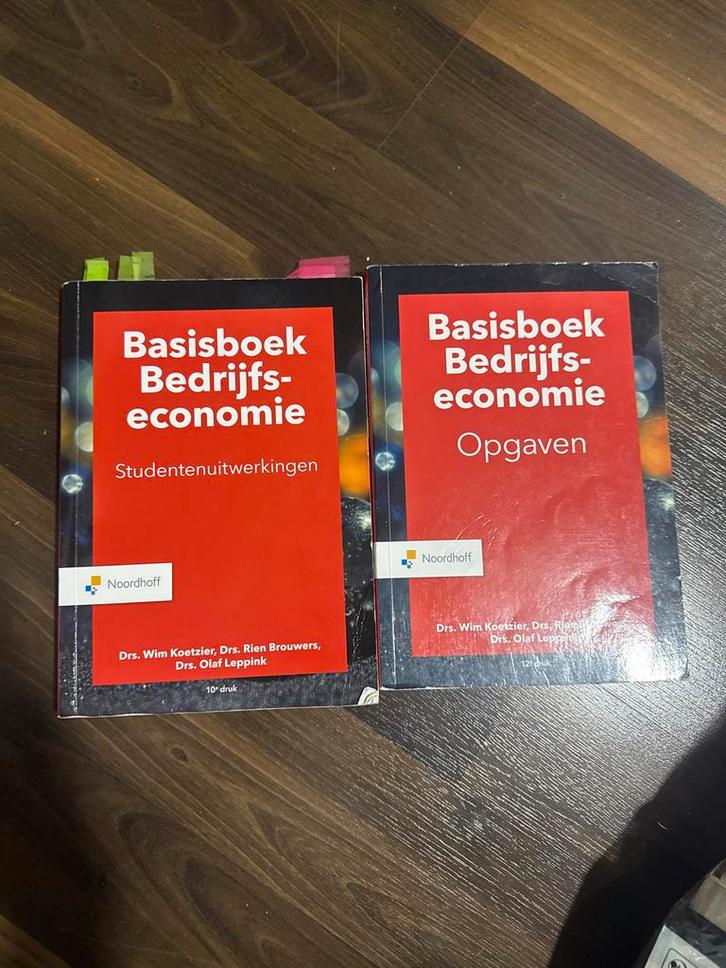 Schoolboeken Bedrijfseconomie, Boeken, Studieboeken en Cursussen, Gelezen, MBO, Beta, Ophalen of Verzenden
