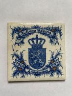 Zenith Delfs blauw tegeltje, Juliana Regina., Ophalen of Verzenden