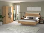 Doze 2-persoonsbed - Eikenkleur, Huis en Inrichting