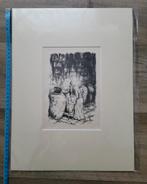 Anton Pieck  - mooie prent in passe-partout  40x30 cm, Ophalen of Verzenden, Zo goed als nieuw