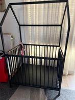 Mooie zwarte Baby box, Ophalen, Zo goed als nieuw, Rechthoekig, In hoogte verstelbaar